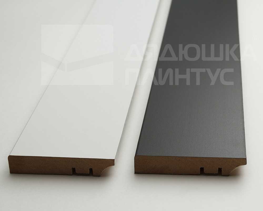 Плинтус МДФ Волшебная палочка. Гарден 200 Белый