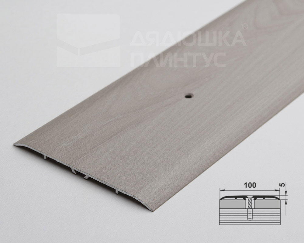 Порог одноуровневый ПС 05.900.052 0,9 м Ель дымчатая