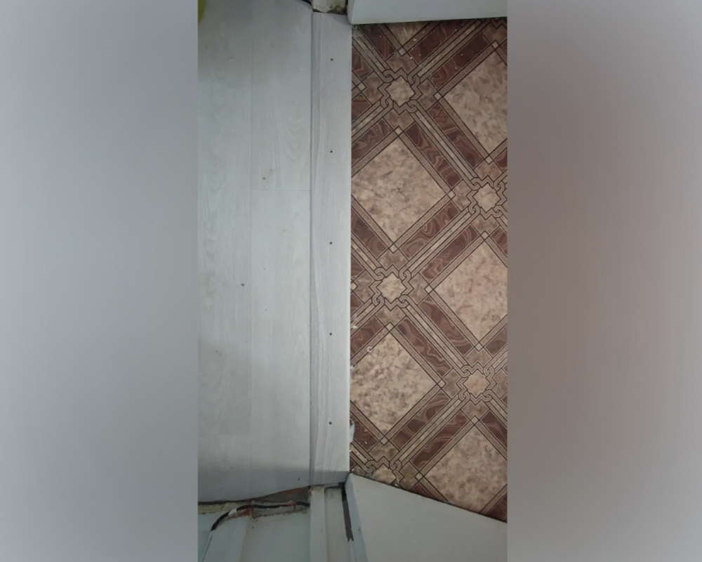 Порог одноуровневый ПС 05.1800.053 Бук беленый