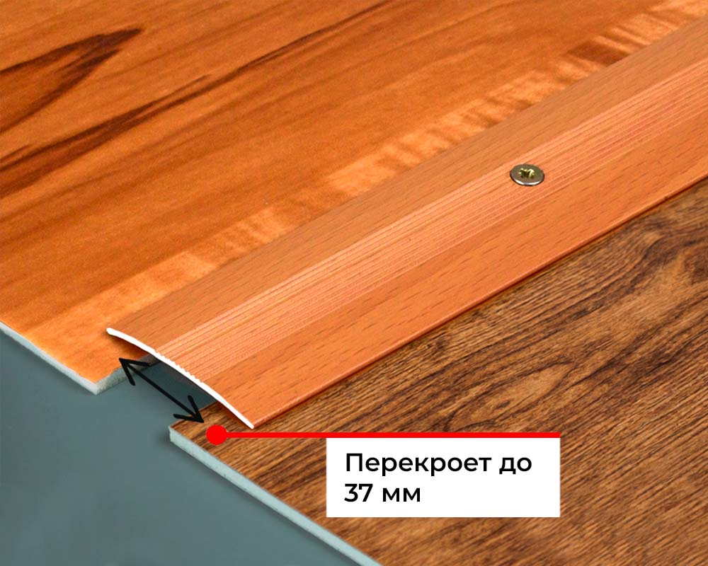 Порог одноуровневый ПС 03.900.16 Белый