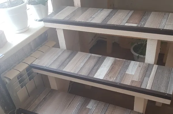 Порог угловой ПУ 05.1800.061 Дуб мокко