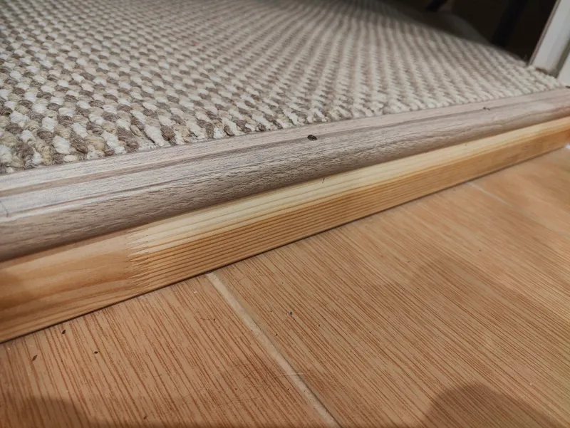 Порог угловой ПУ 06.900.061 Дуб мокко