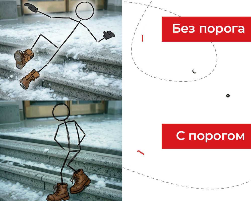 Порог одноуровневый ПС 08-1.900.04л Бронза