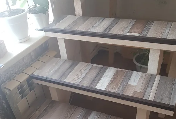 Порог угловой ПУ 01.1800.045 Дуб дымчатый