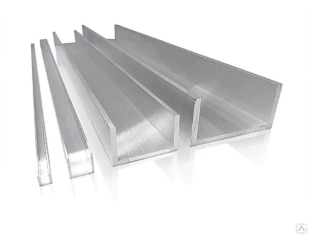 Швеллер 20*20*20 мм Шв 09.2000.501л Серебро. Цена за 5 штук.