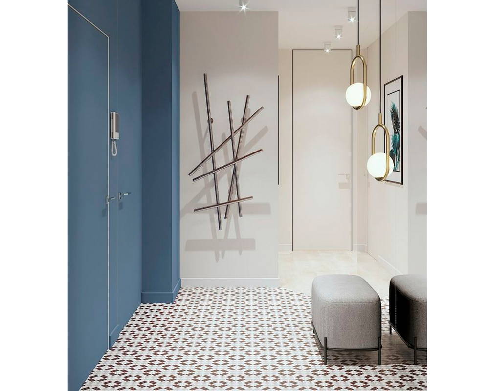 Плинтус из полистирола высокой плотности NMC Wallstyl FT1 Белый