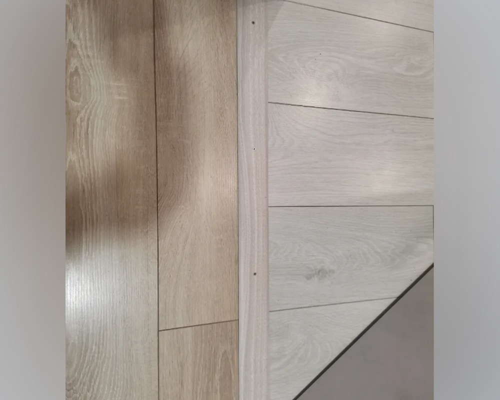 Порог одноуровневый ПС 18.900.16 Белый матовый