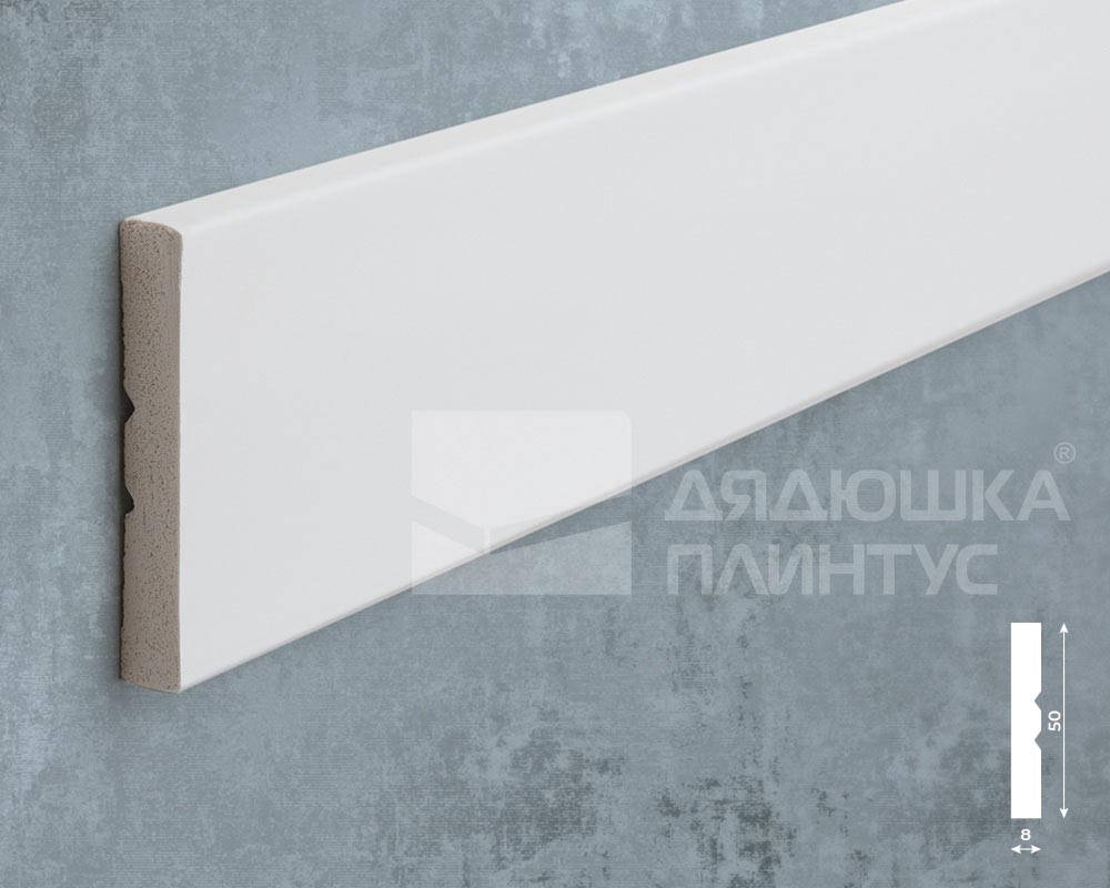 Молдинг Волшебная палочка MSST 102 50*9*2000 Белый под покраску