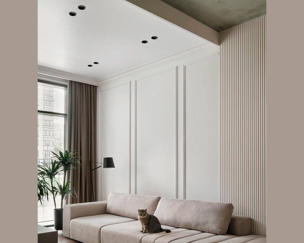 Карниз потолочный NMC LX-110R 80*80мм 2м