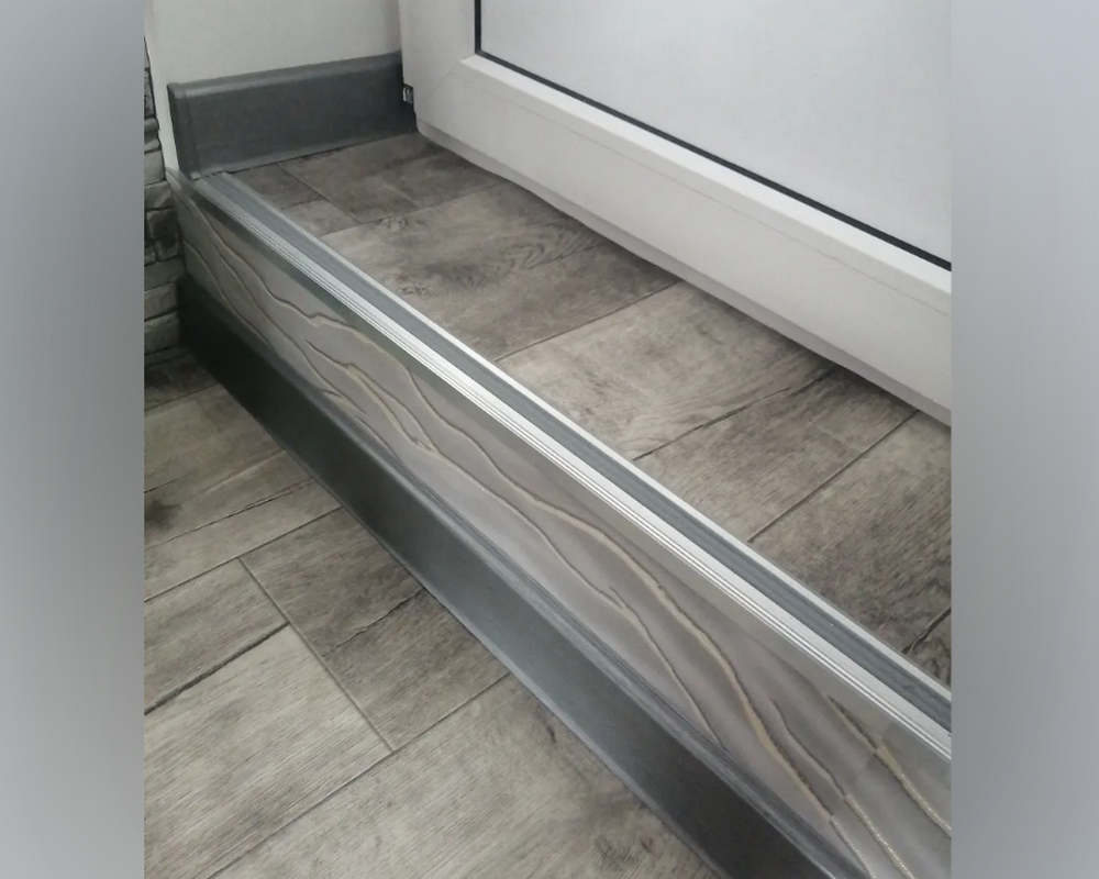 Порог одноуровневый ПС 08.900.001ч Без покрытия