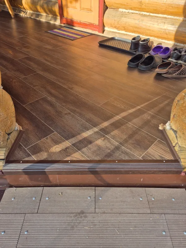 Порог угловой ПУ 02.1800.082 Дуб светлый