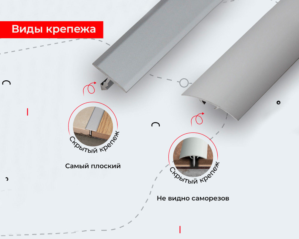 Порог одноуровневый ЛС 04-3.900.4061 Дуб мокко