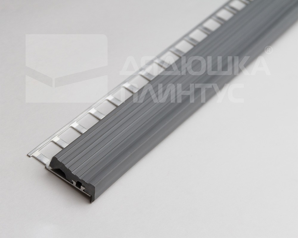 Порог угловой ПУ 10.2500.414 Серый