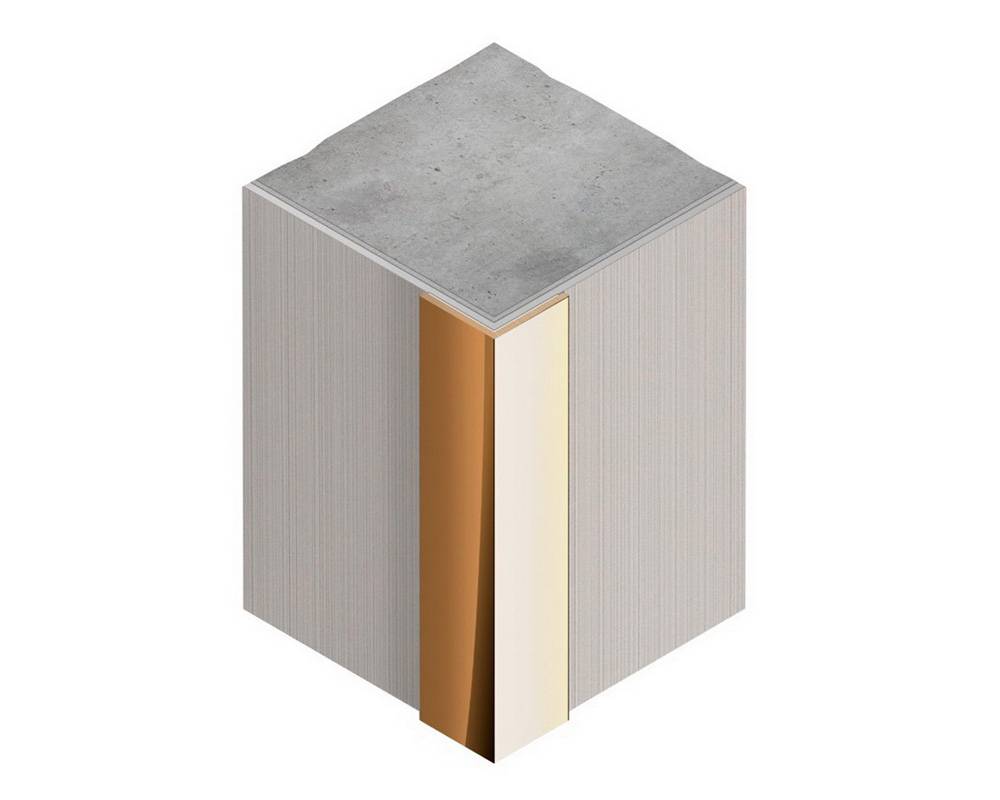 PVL90-05 Угол латунь Антик медь светлая 10х10мм 2.7м