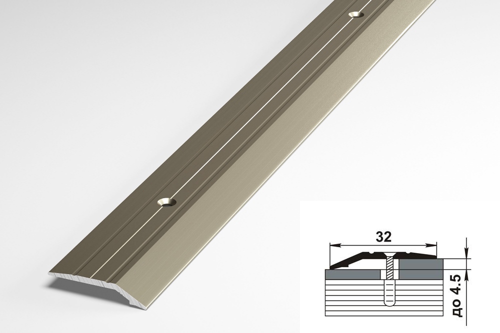 Порог разноуровневый ПР 03.1800.042л Шампань