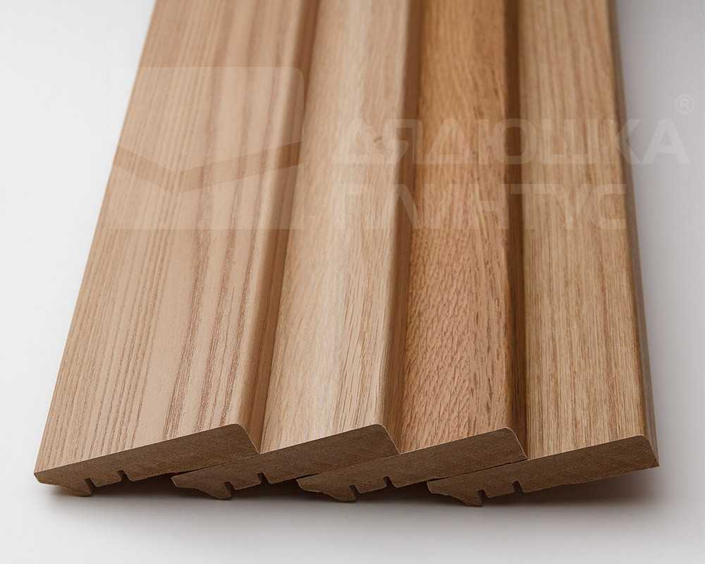 Плинтус МДФ Волшебная палочка. Гарден .202 Дуб кремовый