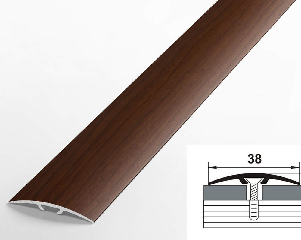 Порог одноуровневый ЛС 04-3.2700.4092т Вишня темная