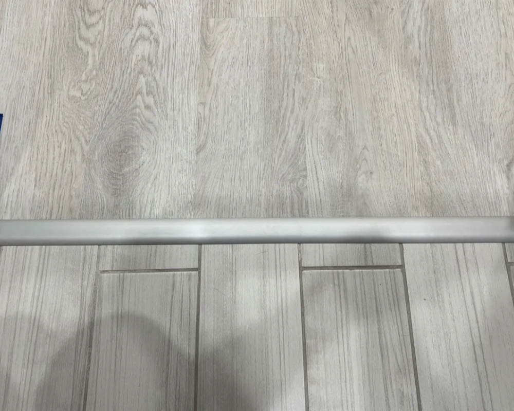 Порог одноуровневый ПС 04-3.1800.01л Серебро