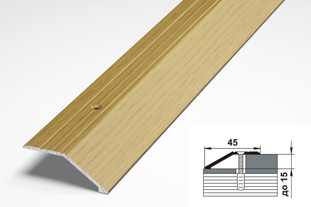 Порог разноуровневый ПР 04.1800.085 Клен