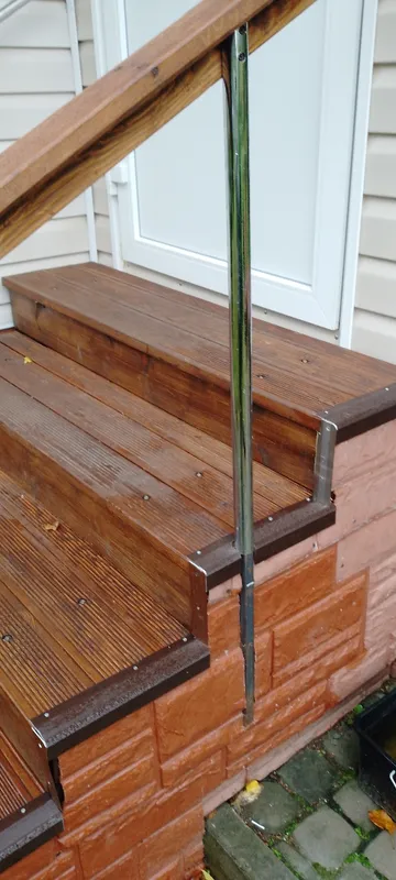 Порог угловой ПУ 02.900.01л Анод серебро