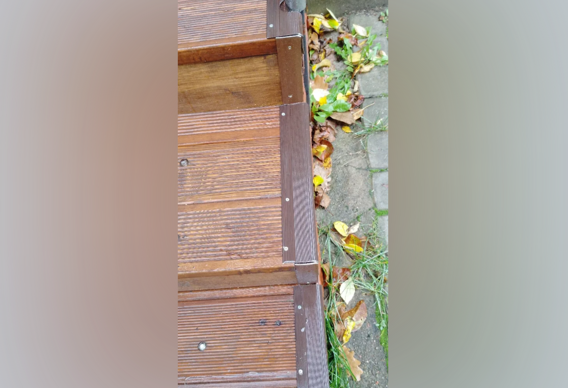 Порог угловой ПУ 02.900.01л Анод серебро