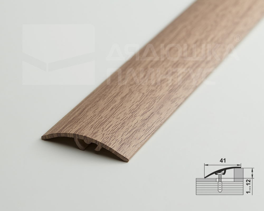 Порог разноуровневый ПР 06.2700.287 Дуб беленый